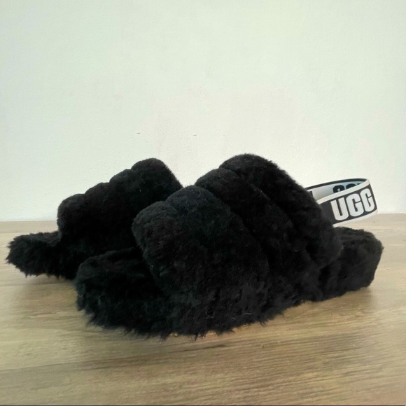 UGG Shoes - UGG fluff yeah lambs fur slides